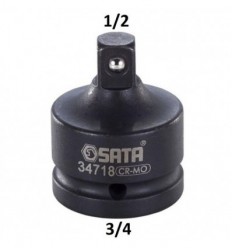 Adapteris, smūginis, 3/4` (F) vidus, ,, 1/2` (M) išorė, L-48mm