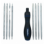 , dviejų galų, Philips, Slotted, Torx, Hex, L-180mm