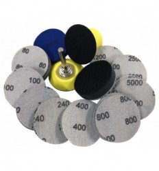 , 103d, (P80-P7000), Ø50mm, tvirtinama audeklu