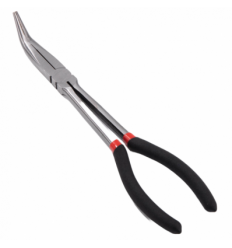 , smailios, ilgos lenktos 45°, 11`, L-280mm