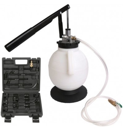 Automatinės greičių dėžės alyvos užpildymo įrenginys (7l) su pildymo antgaliais