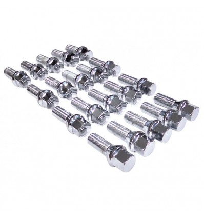Varžtų ratams kompeltas (16vnt.) (M12x1.5 L-50mm)