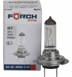 Lemputė halogeninė H7 24V 70W PX26d