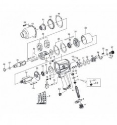 Plaktukų rinkinys 2d., JAI-1044, veržliasukiui 1/2`