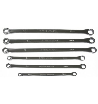 Veržliarakčių rinkinys, plastikinis dėklas, žiediniai, 6d., (8-21mm), ilgi