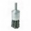 Šepetėlis, su koteliu, (pinta viela:0.5mm), nupjauto kūgio, Ø25mm, 6mm (M), 4500rpm, L-70mm