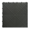 Modulinių surenkamų grindų plytelė (juoda) (400x400x18mm)