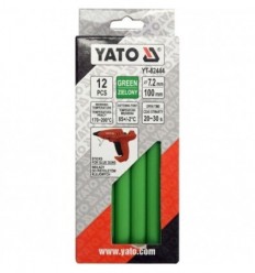 Klijų lazdelių rinkinys 12d. (karšti klijai) žali (Ø7.2mm)