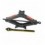 Domkratas, mechaninis, rombas, 2t, 100mm, 385mm