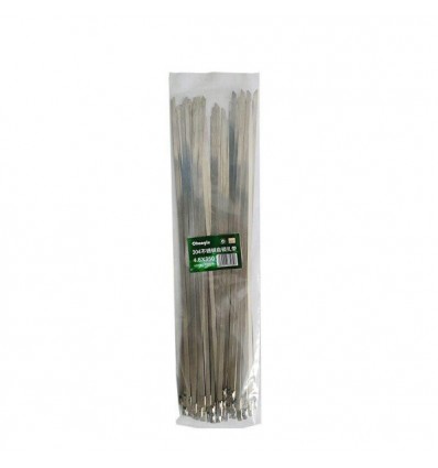 Tvirtinimo sąvaržų rinkinys 100vnt (nerūdijančio plieno) 4.6mm L-350mm
