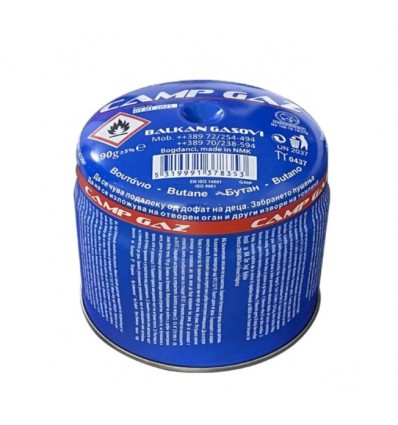 , butanas, 1200°C, 190g