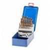 Grąžtų rinkinys, (1-10mm), 19d., HSS-CO 5%, DIN338