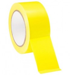 Lipni juosta pakavimui, geltona (48mm, L-50m)