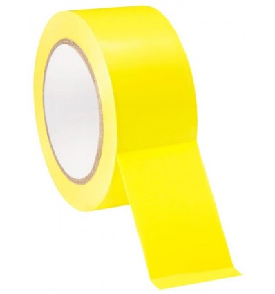Lipni juosta pakavimui, geltona (48mm, L-50m)
