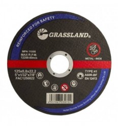 Diskas, pjovimui, 0.8mm, Ø125mm, 22.2mm, 12200rpm