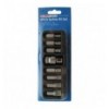 Antgalių rinkinys, 8d., 10mm, 1/2`, daugiabriauniai (Spline), (M5-M14), blisteryje