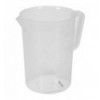 Plastikinis indas - matavimo talpa, 1l