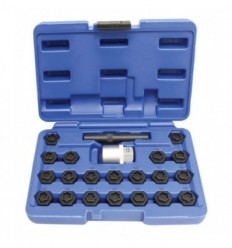 Galvučių `slapukų` ratų varžtams rinkinys 22d. (BMW)