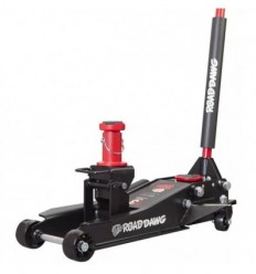 Domkratas, hidraulinis, su ratukais, 2t / 3t, pažemintas, su paaukštinimu, 98mm / 245mm, 580mm / 765mm