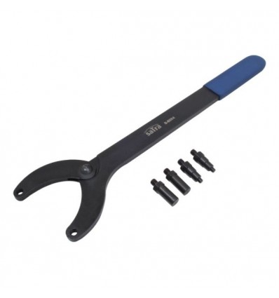 (T10172) Laikiklis skriemuliams iki Ø140mm (kaisčiai: 6, 10, 12, 11.5mm)