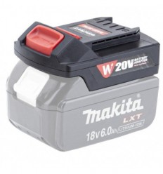Akumuliatoriaus adapteris iš Makita akumuliatoriaus į Worcraft įrankį