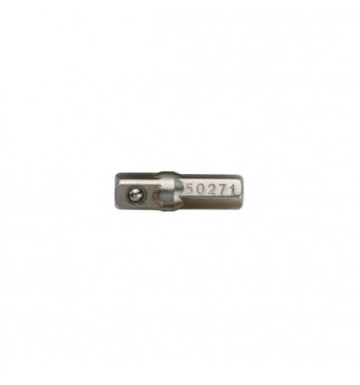 Antgalis suktukams - adapteris, 1/4` (M) išorė, 1/4` Hex (M) išorė, L-25mm