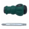 Atsuktuvas, dviejų galų, kryžminis (Philips), ploksčias (Slotted), PH2, SL6.0, 38 mm
