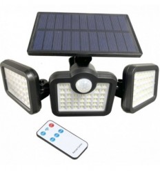 Autonominis šviestuvas su saulės elementų, COB LED, 21.6W
