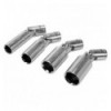 , žvakėms, 1/2`, 6br., su šarnyru, su magnetu, 14, 16, 18, 21mm, L-100mm