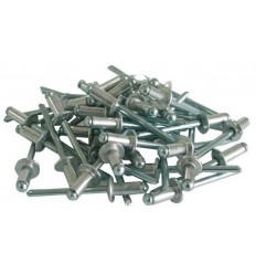 Kniedžių rinkinys 50vnt, aliuminių (Ø4.0, L-19.0mm)