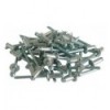 Kniedžių rinkinys 50vnt, aliuminių (Ø4.8, L-12.7mm)