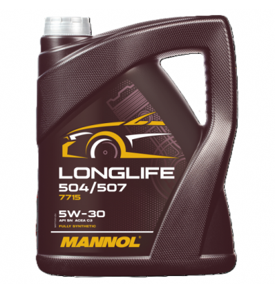 Variklio alyva "Mannol Longlife 504/507" 5W-30 5L