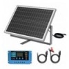 Saulės elementas su priedais 12V 25W