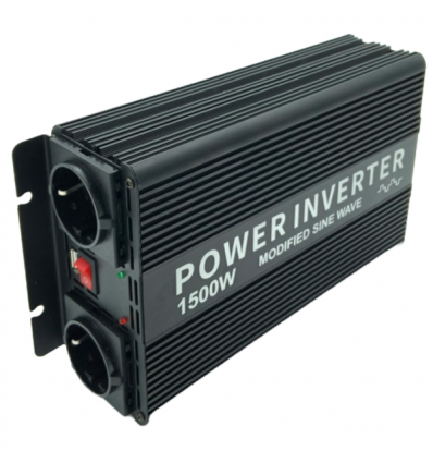Įtampos keitiklis (inverteris) 1500W 12V 230V