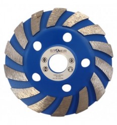 , šlifavimui, deimantinis, Ø125mm, 22.2mm, 12200rpm