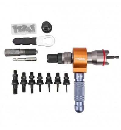 , veržlėms, kniedėms, (M3-M12)(2.4-6.4mm)