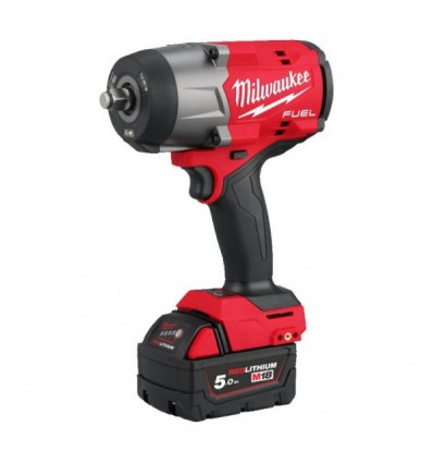 Akumuliatorinis veržliasukis 1/2`2034Nm M18 FHIW2F12-502X (su įkrovikliu ir 2 akumuliatoriais 18V 5.0Ah) lagamine