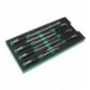 , 7d., sustiprintų, Phillips Slotted, (SL6, SL8)(PH2 PH3)