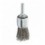 , su koteliu, (inox viela:0.50mm), nupjauto kūgio, Ø25mm, 6mm (M), 4500rpm, L-70mm