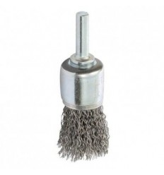, su koteliu, (inox viela:0.50mm), nupjauto kūgio, Ø25mm, 6mm (M), 4500rpm, L-70mm