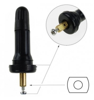 Ventilis TR413 bekamerinio rato davikliui TPMS (TPMS tvirtinimas 0-forma)