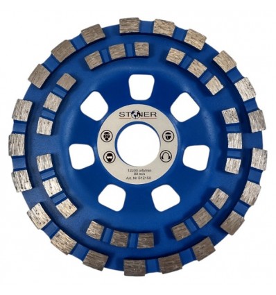 , šlifavimui, deimantinis, 5mm, Ø125mm, 22.2mm, 12200rpm
